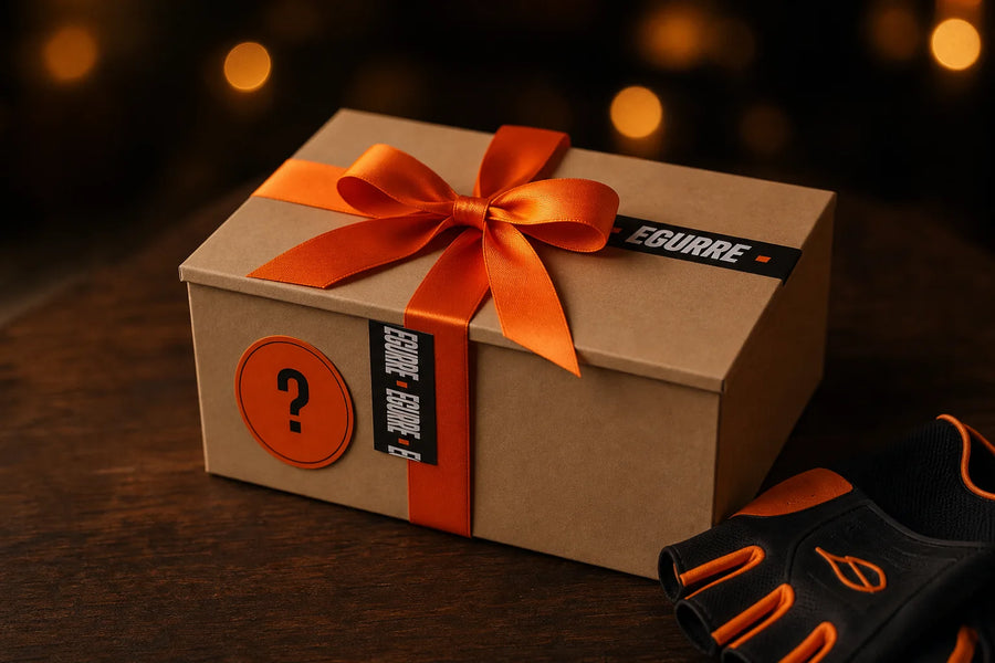 Caja misteriosa EGURRE envuelta para regalo